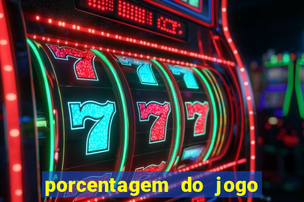 porcentagem do jogo fortune tiger